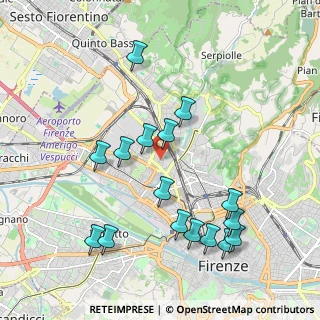 Mappa Via Benedetto Dei, 50127 Firenze FI, Italia (2.17)