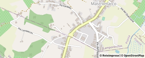 Mappa Lamporecchio