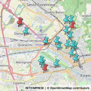 Mappa Via L. Delagrange, 50100 Firenze FI, Italia (2.329)