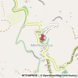 Mappa Via Guidobaldo del Monte, 37, 61024 Mombaroccio, Pesaro e Urbino (Marche)