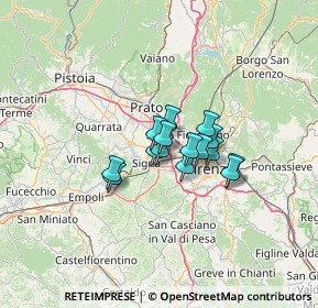 Mappa Largo Misericordia, 50132 Signa FI, Italia (7.73933)