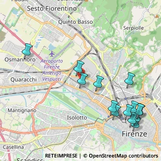 Mappa Via Valdera, 50127 Firenze FI, Italia (2.78143)