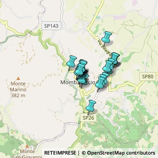 Mappa Via Castracane, 61024 Mombaroccio PU, Italia (0.45926)