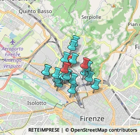 Mappa Piazza Dalmazia, 50141 Firenze FI, Italia (1.137)