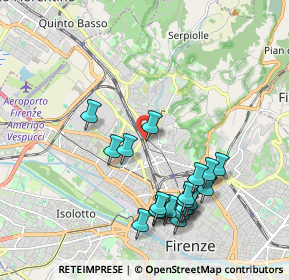 Mappa Piazza Dalmazia, 50141 Firenze FI, Italia (2.1255)