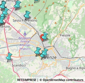 Mappa Piazza Dalmazia, 50141 Firenze FI, Italia (6.55579)