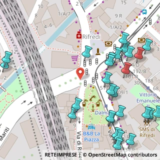 Mappa Piazza Dalmazia, 50100 Firenze FI, Italia (0.08929)