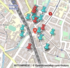 Mappa Piazza Dalmazia, 50141 Firenze FI, Italia (0.209)