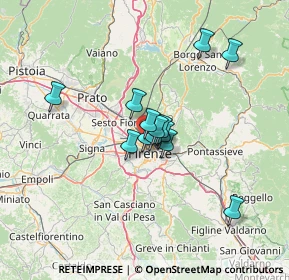 Mappa Piazza Dalmazia, 50141 Firenze FI, Italia (9.67692)