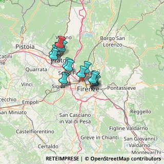 Mappa , 50127 Firenze FI, Italia (9.42125)
