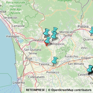 Mappa Via Di Sala, 55012 Capannori LU, Italia (22.56429)