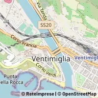 Mapa Ventimiglia
