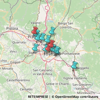Mappa Via Casamorata, 50134 Firenze FI, Italia (8.41929)