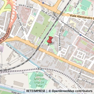 Mappa Via Alberto Franchetti, 25, 50127 Firenze, Firenze (Toscana)