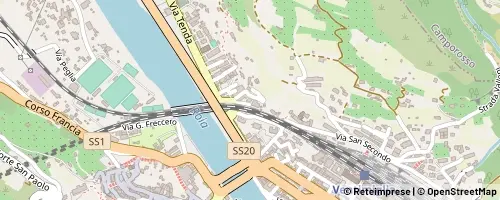 Mappa Ventimiglia