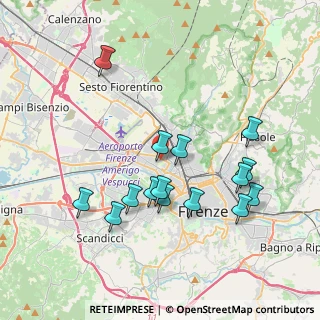 Mappa Palazzo di giustizia, 50127 Firenze FI, Italia (3.88733)