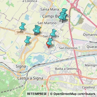 Mappa Via della Chiesa, 50058 Signa FI, Italia (2.08833)
