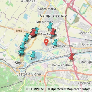 Mappa Via della Chiesa, 50058 Signa FI, Italia (1.765)