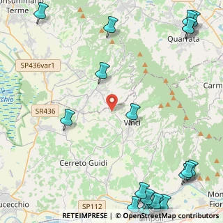 Mappa SP 123, 50059 Vinci FI (7.528)