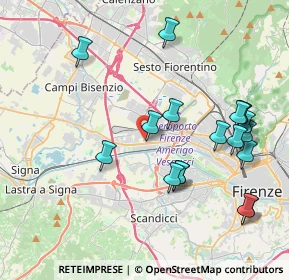 Mappa CIBAF, 50145 Firenze FI, Italia (4.40556)