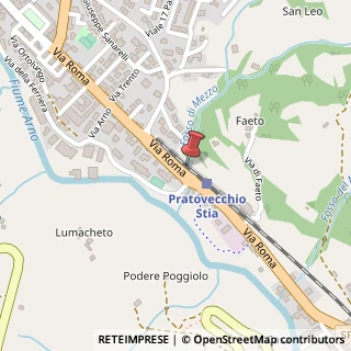 Mappa Via Laste, 69, 52017 Pratovecchio Stia, Arezzo (Toscana)