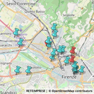 Mappa Via Maddalena Umberto, 50127 Firenze FI, Italia (2.35)
