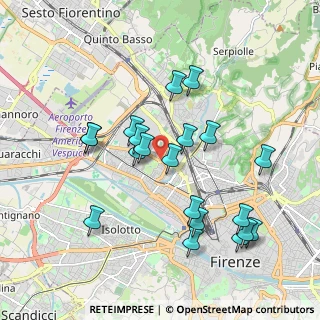 Mappa Via Umberto Maddalena, 50127 Firenze FI, Italia (1.9475)