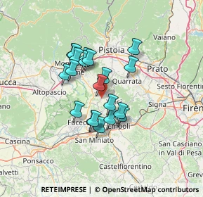 Mappa Via dell'Apparita, 51035 Lamporecchio PT, Italia (10.47)