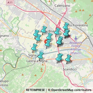 Mappa Via Vincenzo Nannucci, 50058 Signa FI, Italia (2.98684)