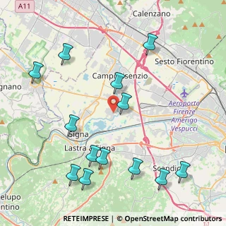 Mappa Via Vincenzo Nannucci, 50058 Signa FI, Italia (5.06308)