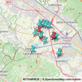 Mappa Via Vincenzo Nannucci, 50058 Signa FI, Italia (2.68375)