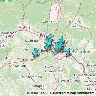 Mappa Via Vincenzo Nannucci, 50058 Signa FI, Italia (7.65667)