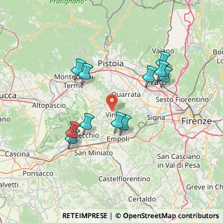 Mappa Via Orbignanese, 50059 Vinci FI, Italia (14.27273)