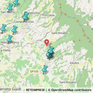 Mappa Via Orbignanese, 50059 Vinci FI, Italia (2.74846)