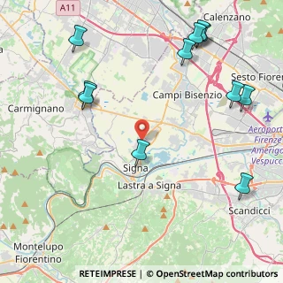 Mappa Piazza Enrico Berlinguer, 50058 Signa FI, Italia (5.60091)