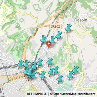 Mappa Via Federico Confalonieri, 50133 Firenze FI, Italia (1.278)