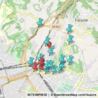 Mappa Via Federico Confalonieri, 50133 Firenze FI, Italia (0.957)
