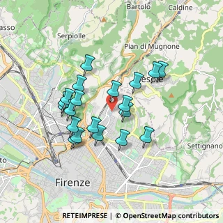 Mappa Via Federico Confalonieri, 50133 Firenze FI, Italia (1.583)