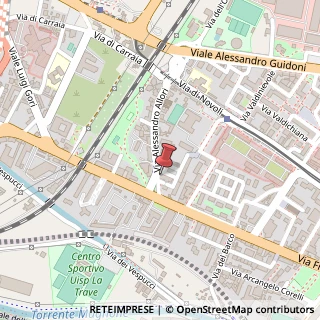 Mappa Piazza Pietro Mascagni, 10, 50127 Firenze, Firenze (Toscana)