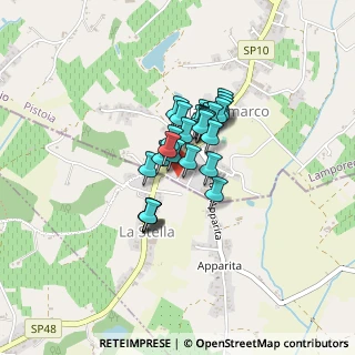 Mappa Via Temistocle Pace, 51035 Lamporecchio PT, Italia (0.26552)