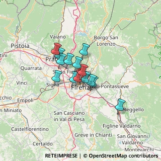 Mappa Via Michele Mercati, 50134 Firenze FI, Italia (8.36714)