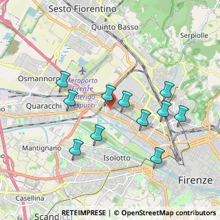 Mappa Via Orazio Vecchi, 50127 Firenze FI, Italia (1.83727)