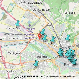 Mappa Via Orazio Vecchi, 50127 Firenze FI, Italia (3.24706)
