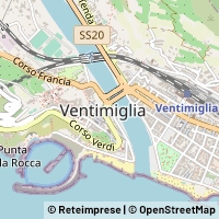 Mapa Ventimiglia