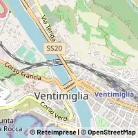Hartă Ventimiglia