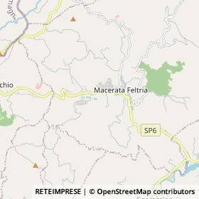 Mappa Macerata Feltria