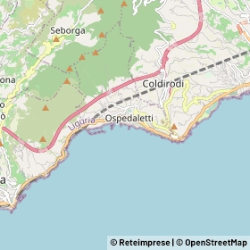 Mappa Ospedaletti