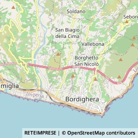 Mappa Vallecrosia