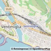Mapa Ventimiglia