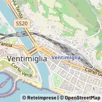 Map Ventimiglia